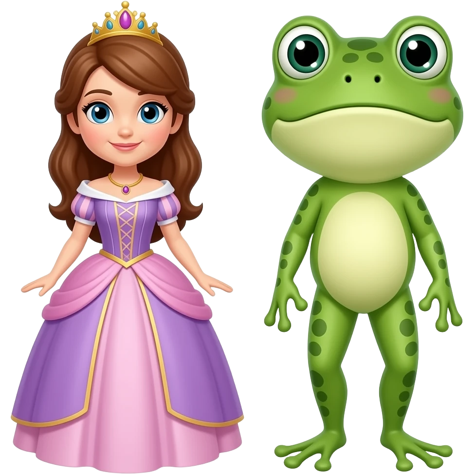 The Princess and the Frog emoji