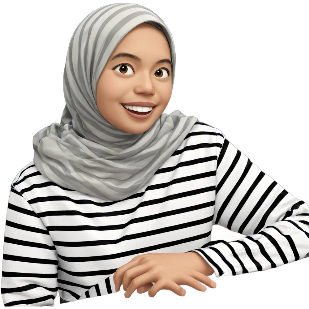 smiling boy in striped shirt emoji