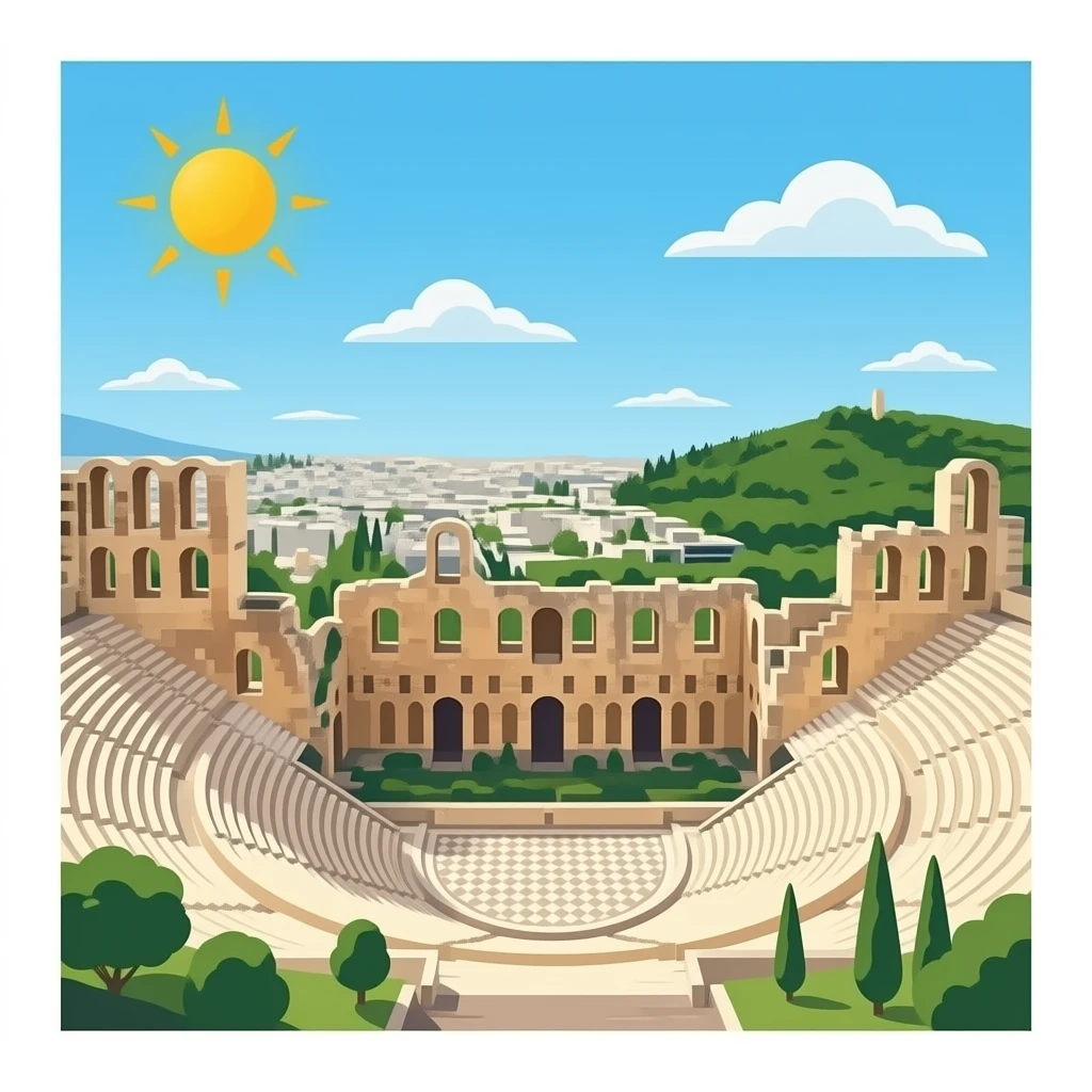 Odeon of Herodes Atticus emoji