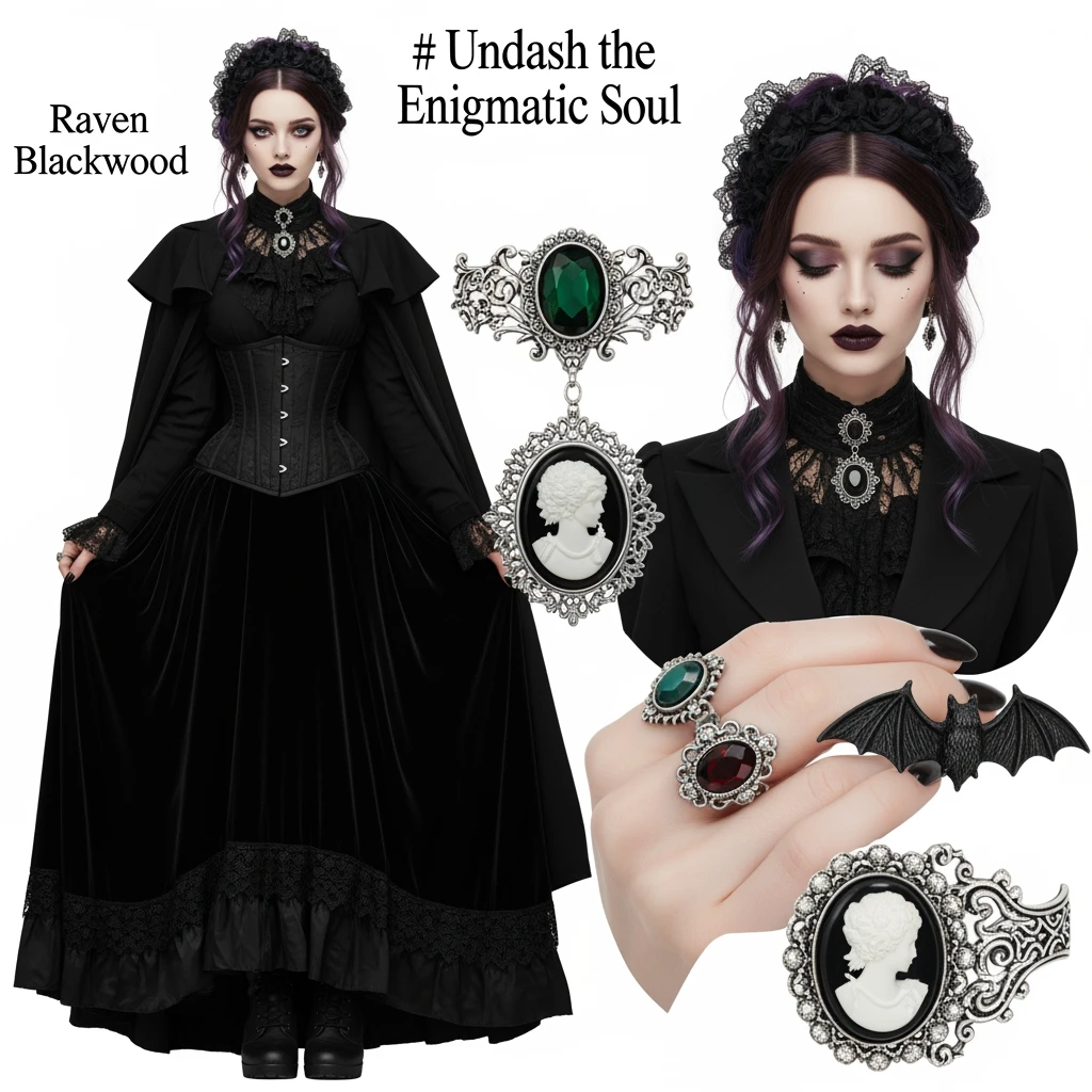 goth  profile girl emoji