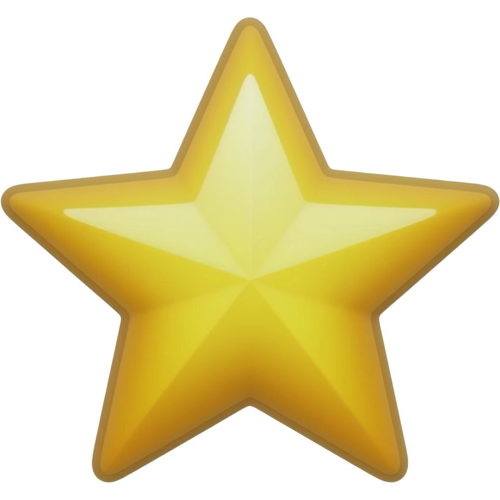 I want an emoji star with no other emoji in it emoji