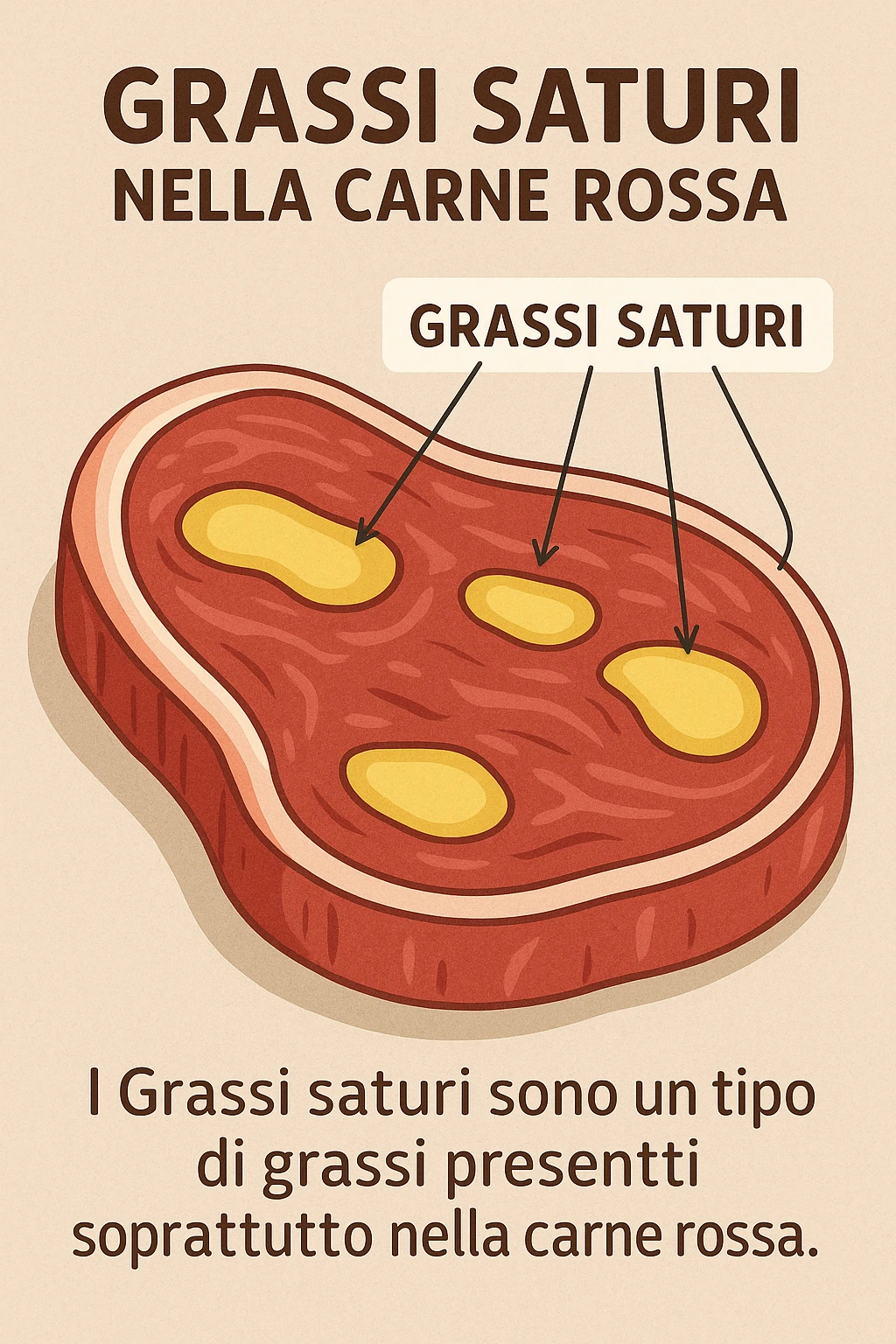 grassi saturi carne rossa in italiano emoji