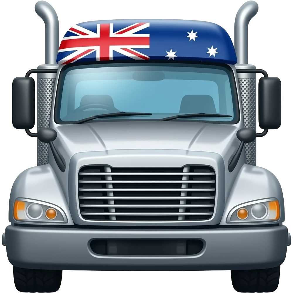 Australia truck emoji