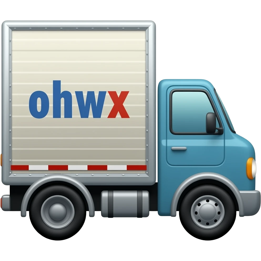 delivery truck emoji