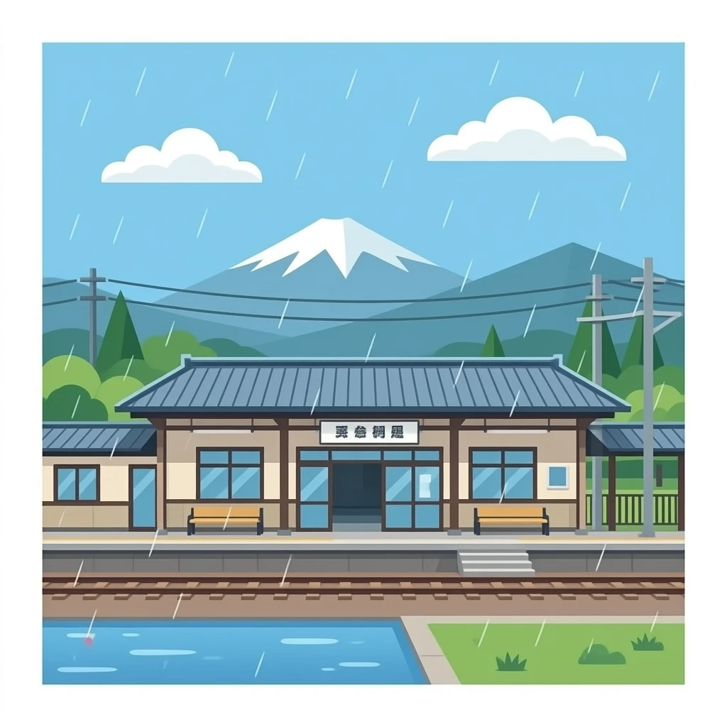 Japanese Train station emoji