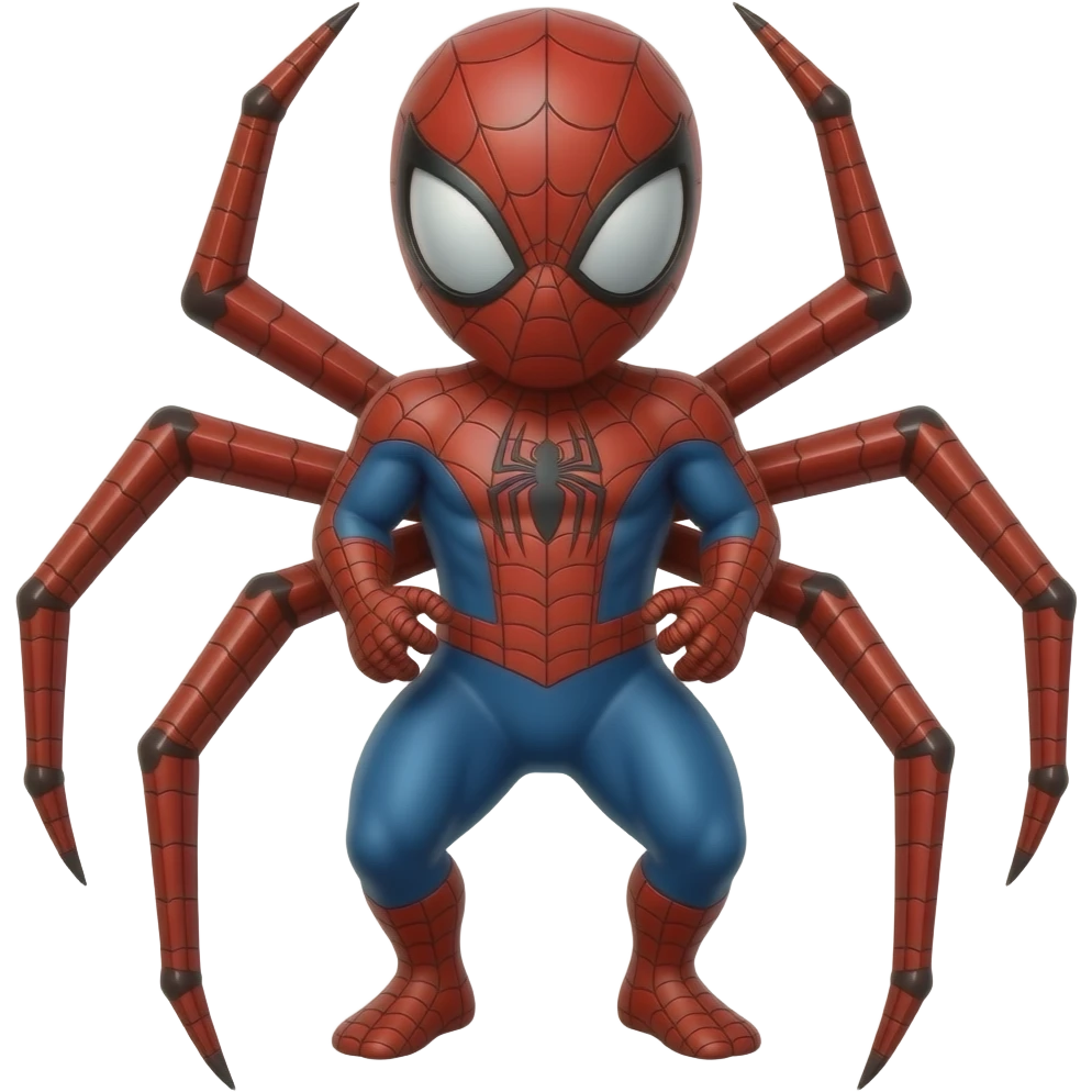 🕷️ in red colour emoji