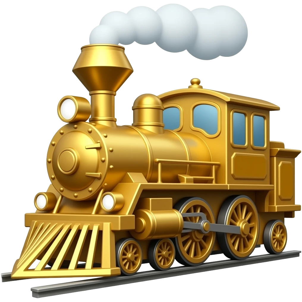 thomas the gold train emoji