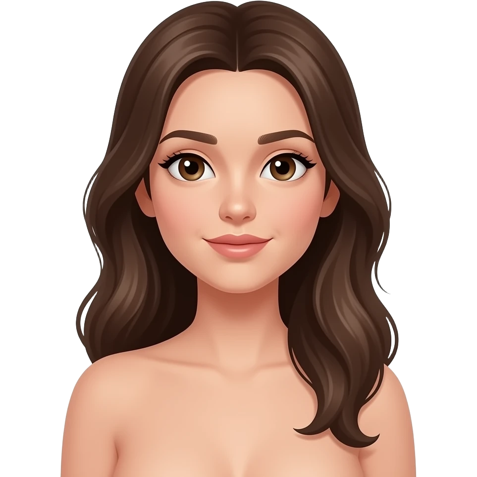 beauty nude body emoji