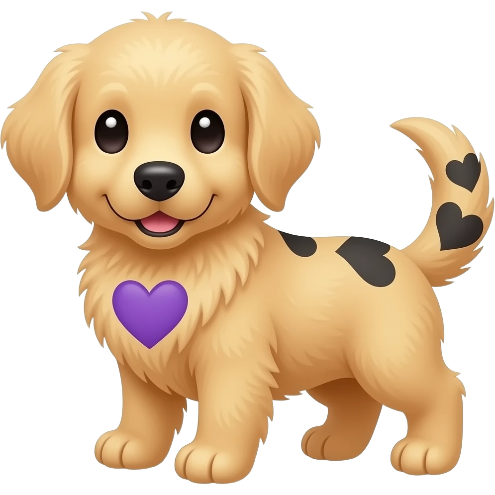 💜🖤 combine these two emojis to something very cutesy emoji