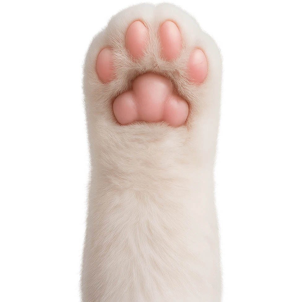 cat paw,remove background emoji