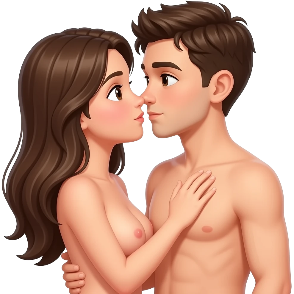 girl and boy having sex naked body revealed emoji