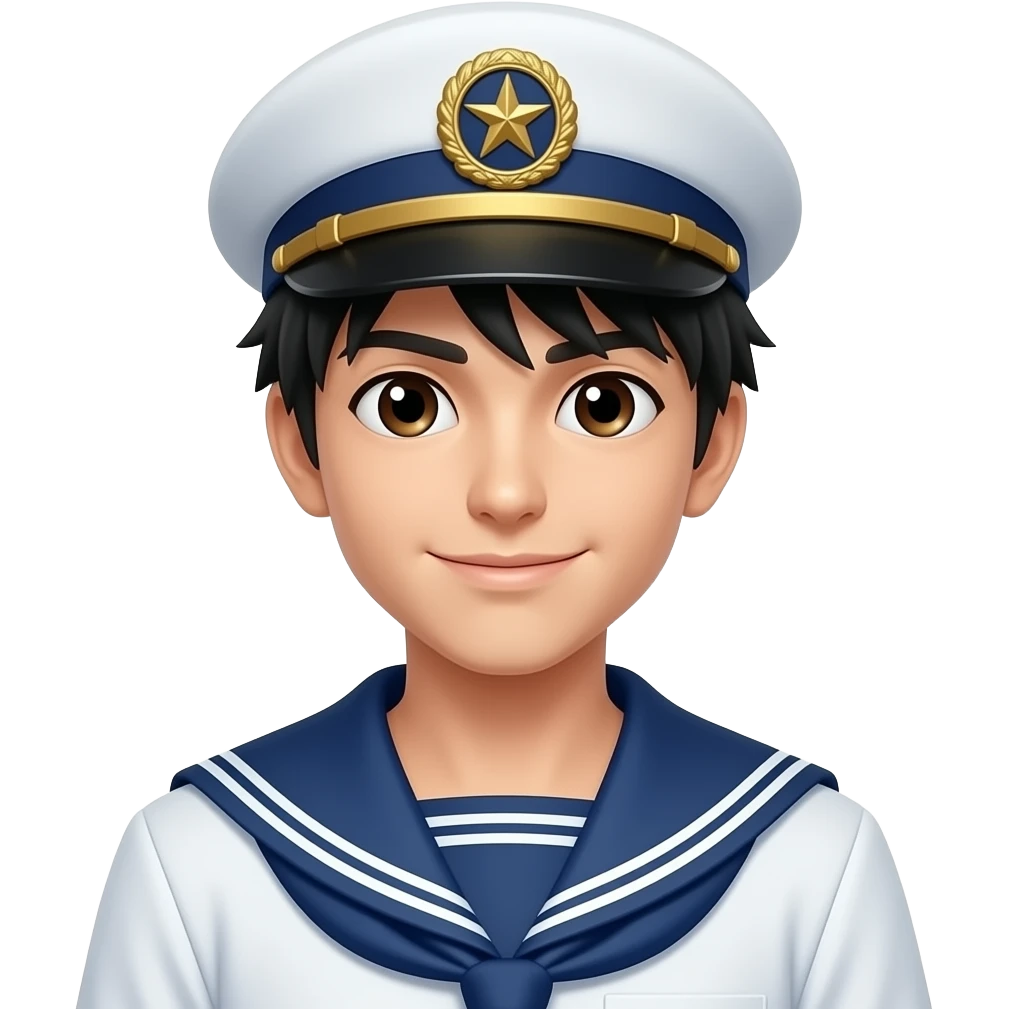 satoru en traje de marinerito emoji