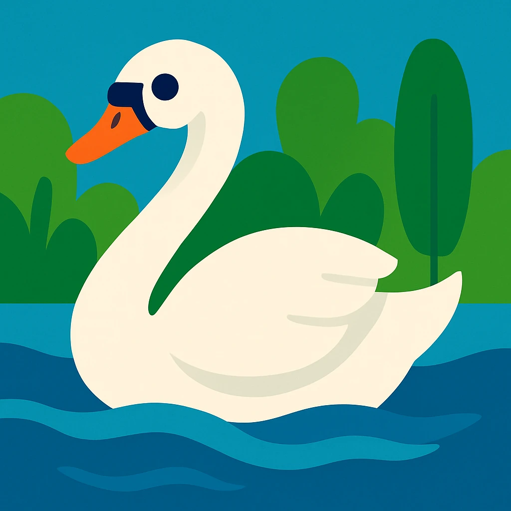 Swan emoji