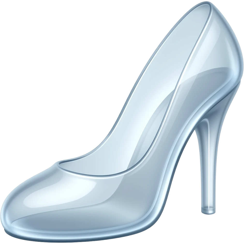 Glass slipper wmoji emoji