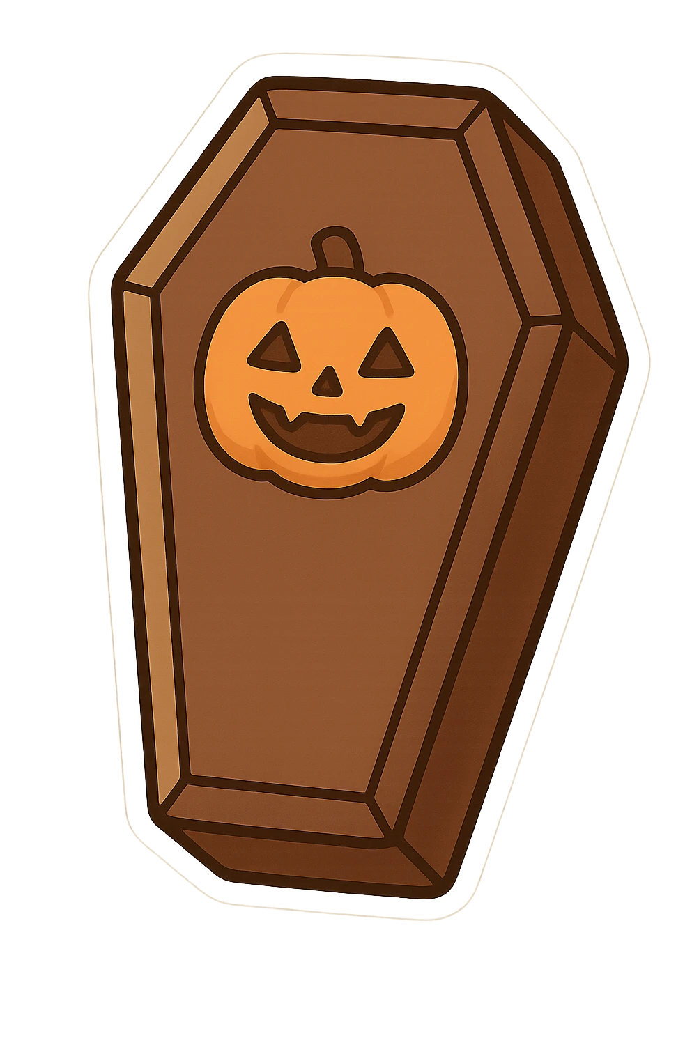 Halloween coffin , remove background emoji