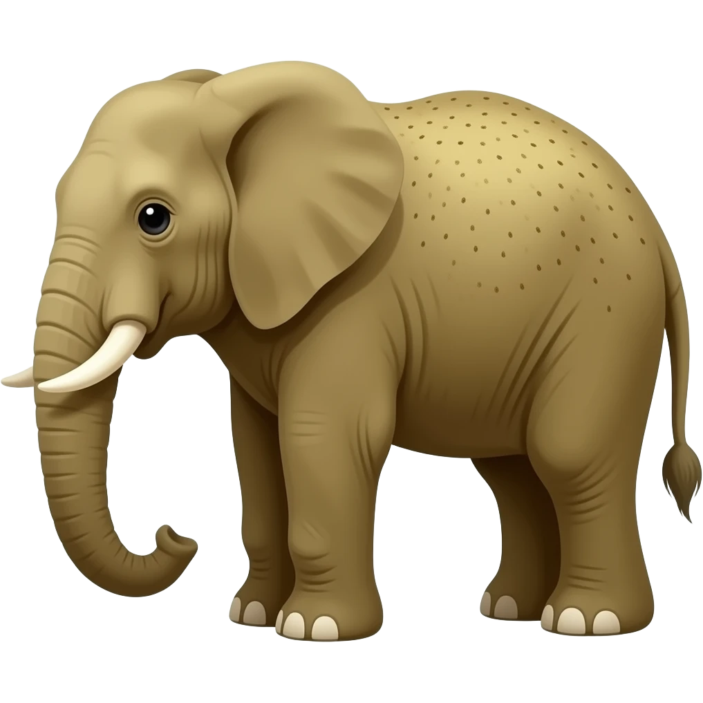 A kiwi elephant emoji