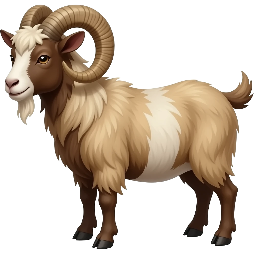 Legendary goat emoji