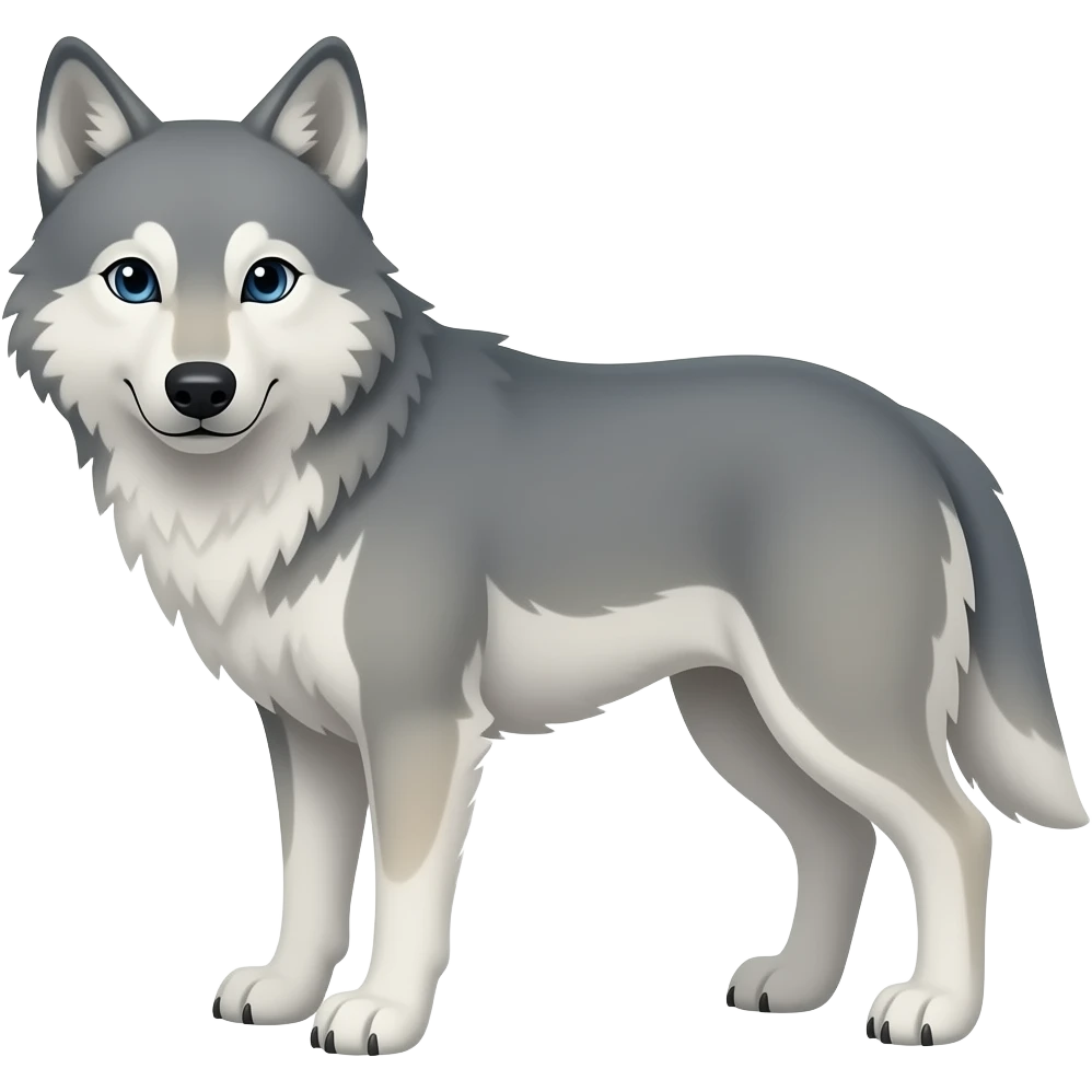 wolf emoji