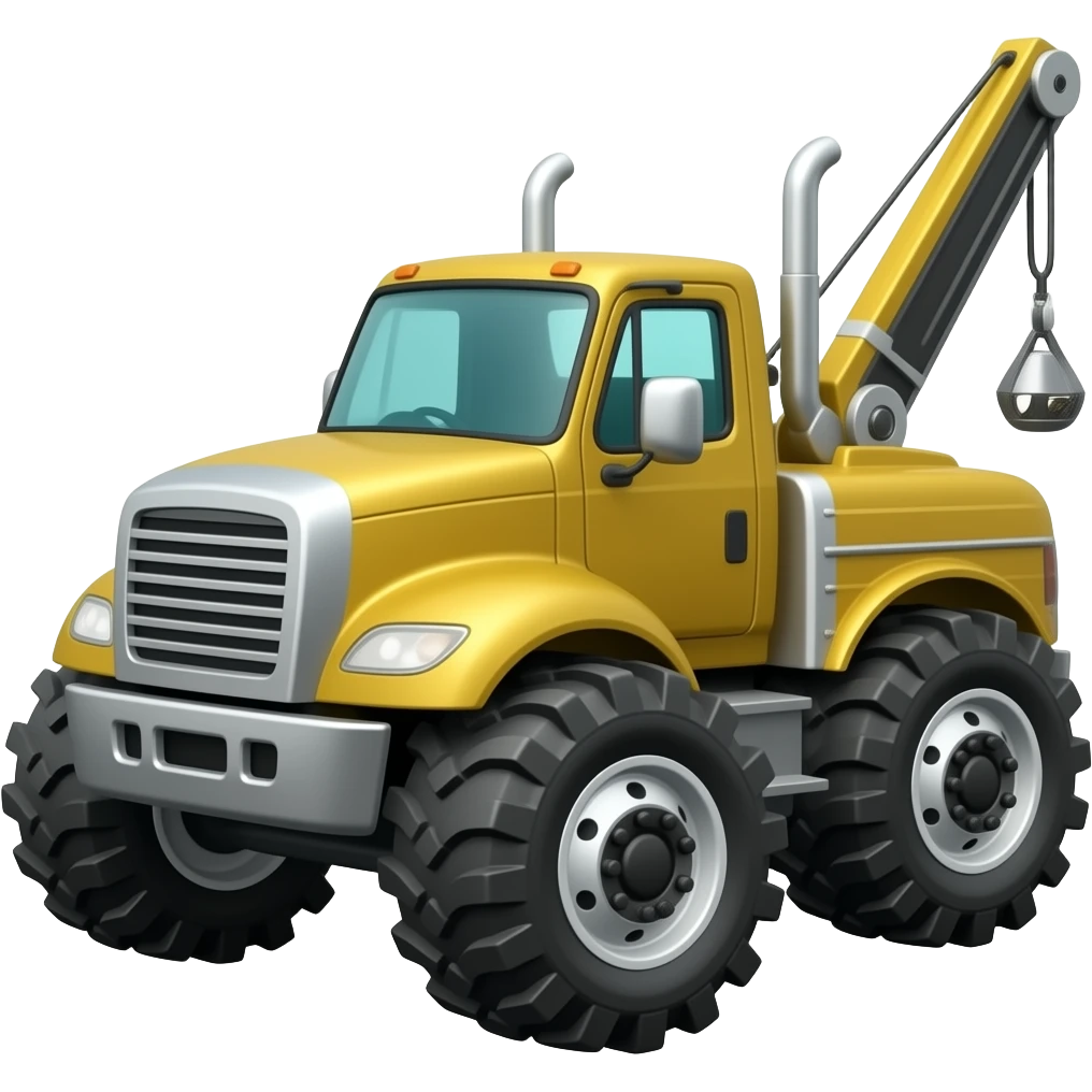 Monster Tow Truck emoji