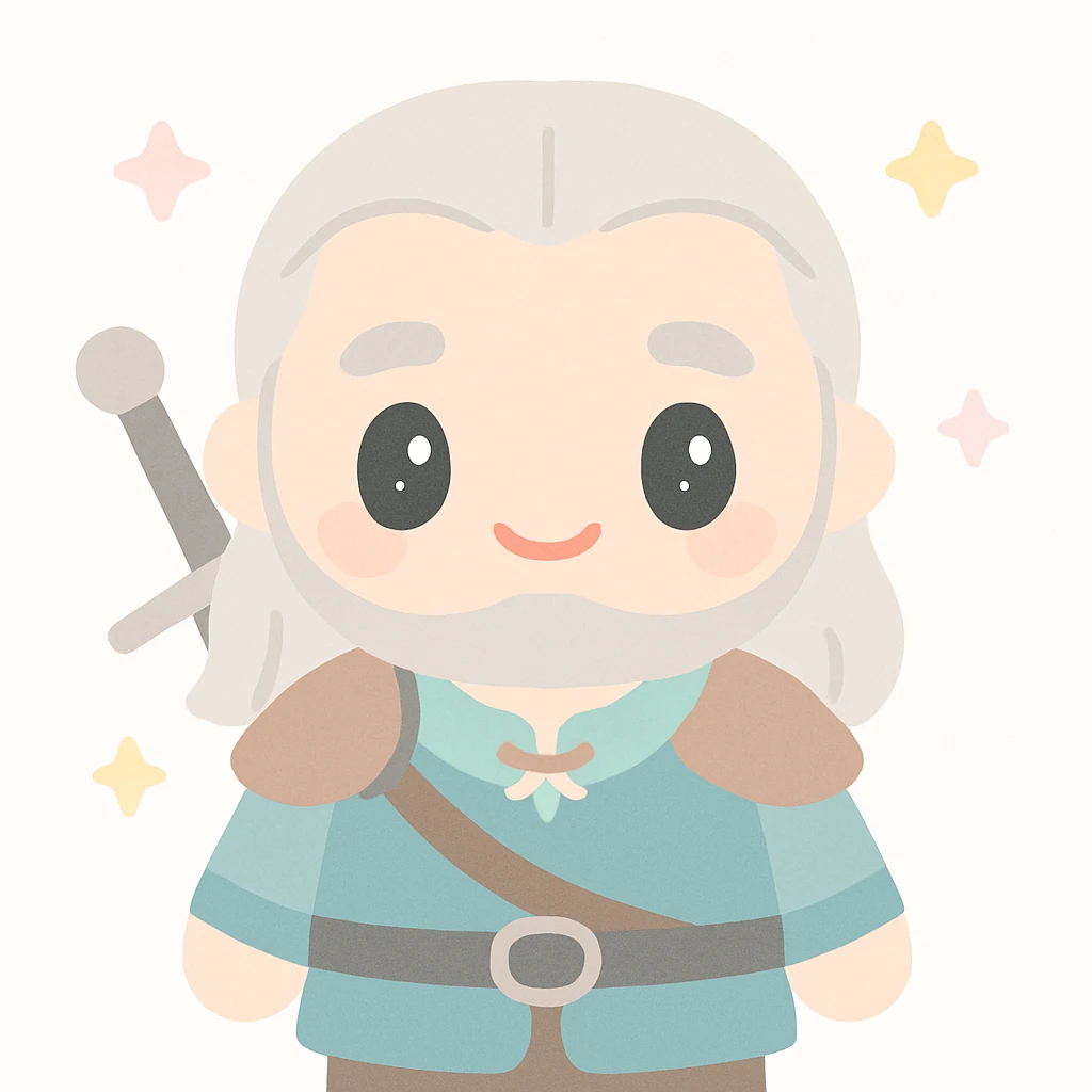 Geral of Rivia from Witcher 3 emoji