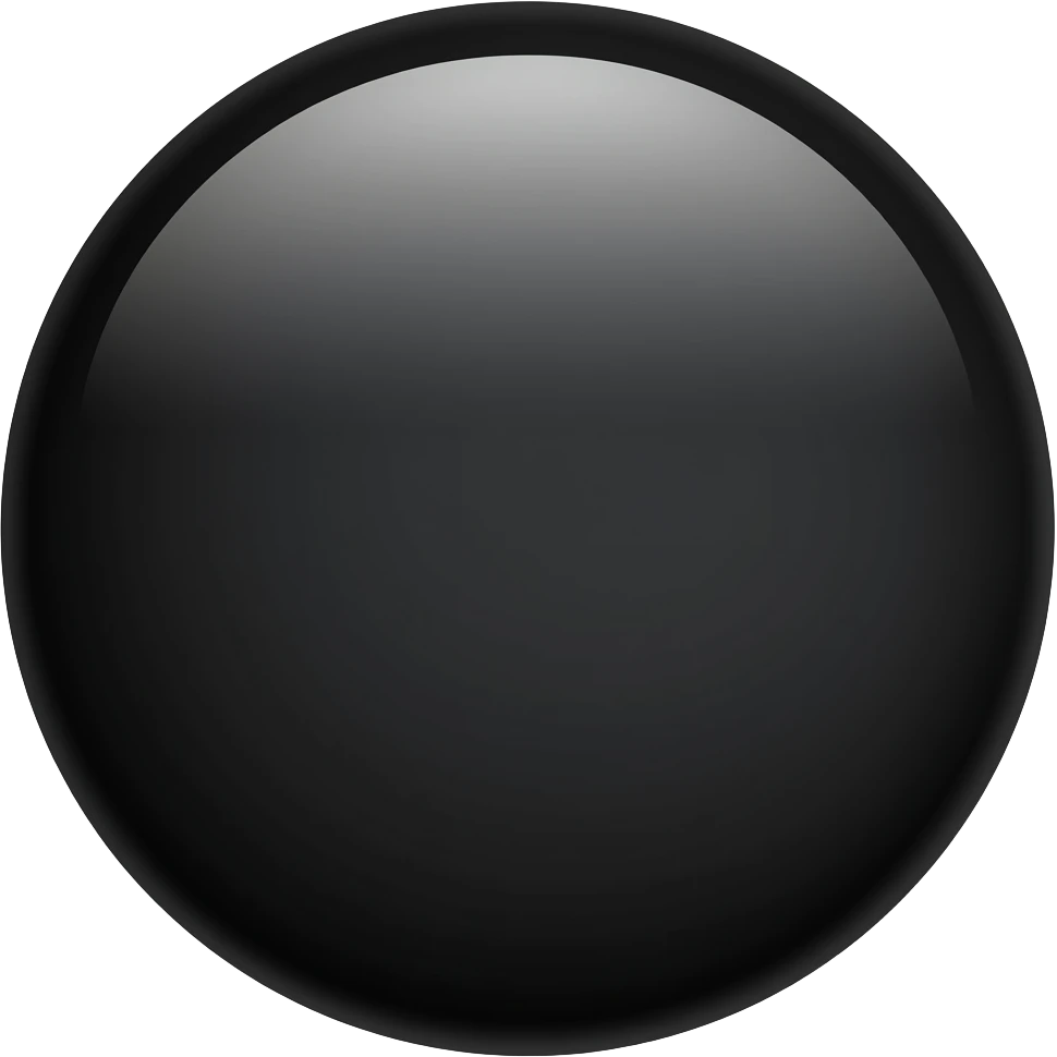black circle emoji