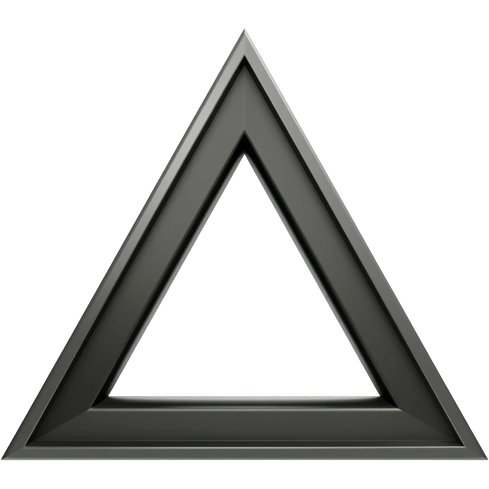 Black Triangle emoji