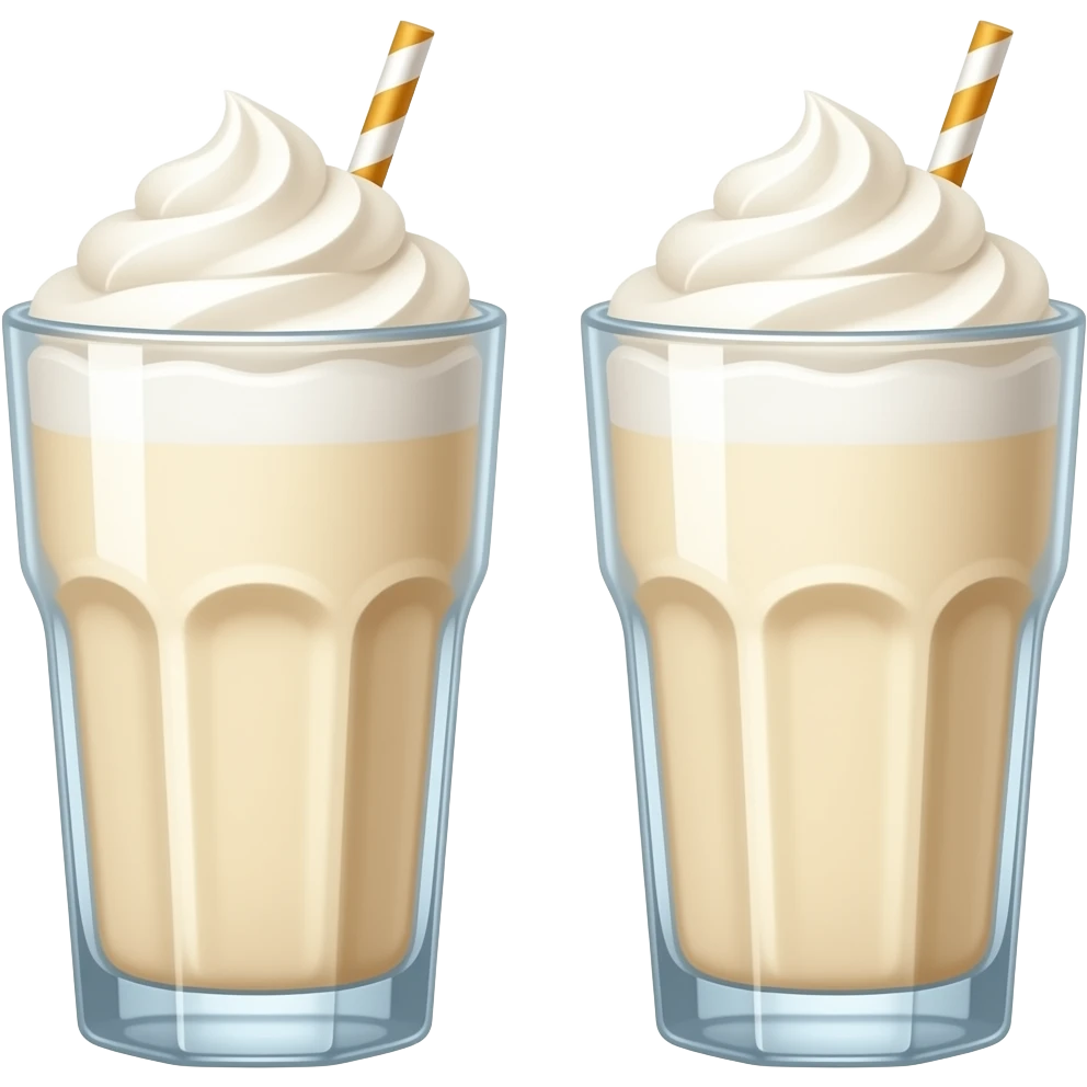 Vanilla Milkshakes emoji