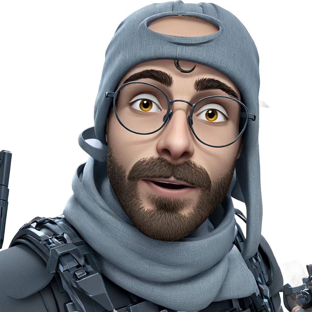 intense gaze with weaponry emoji