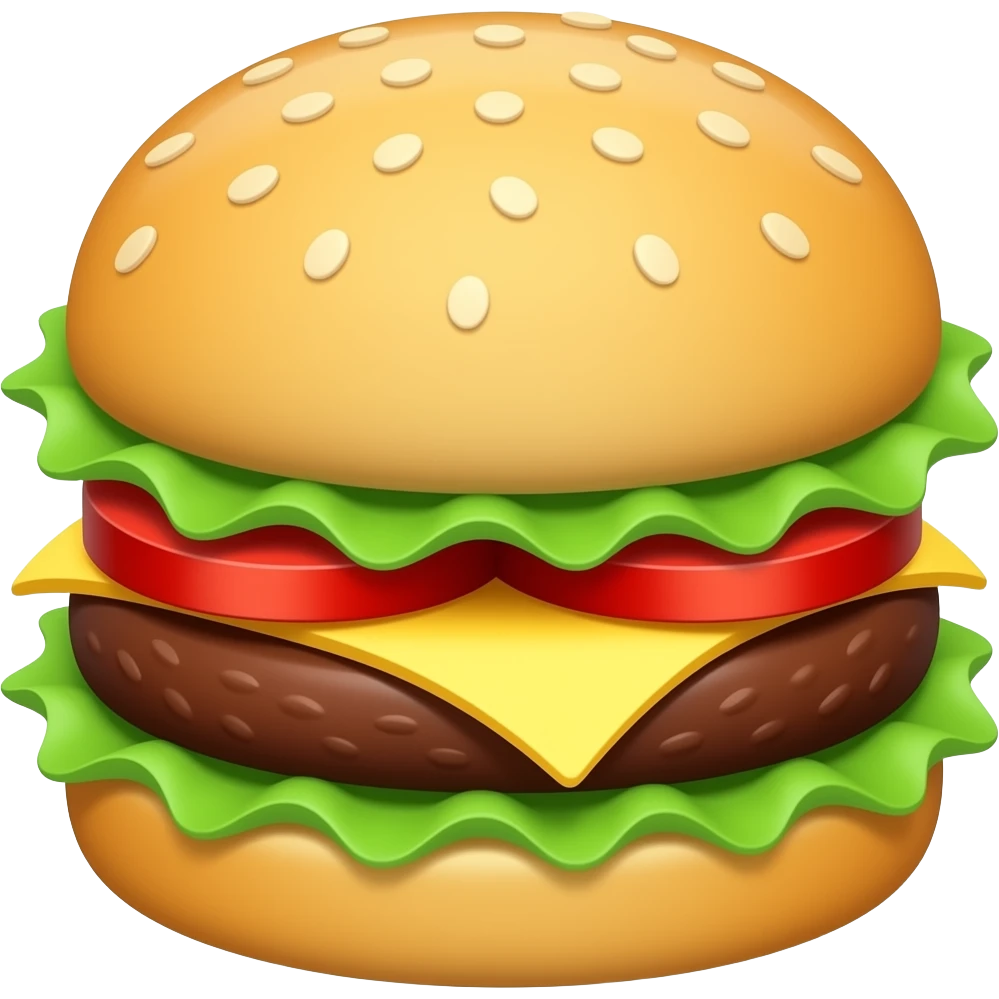 burger without cheese emoji