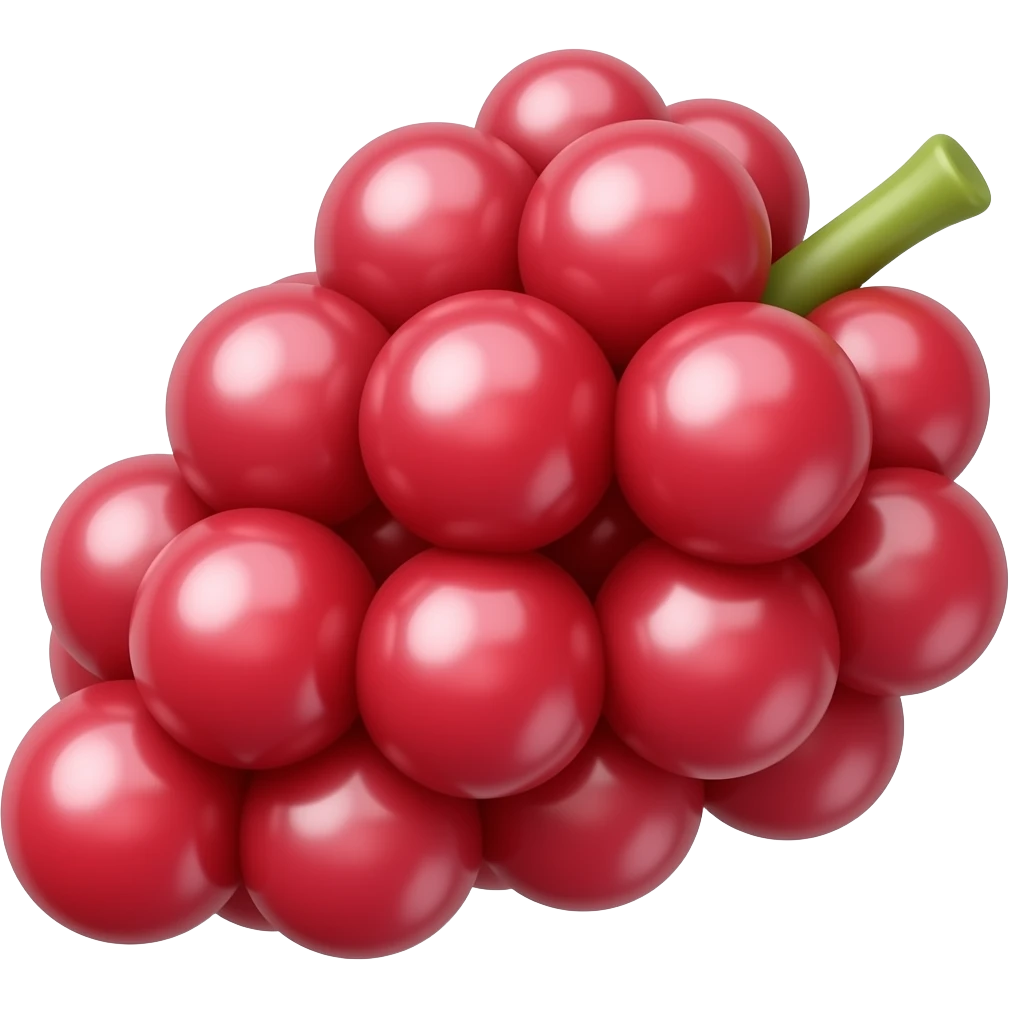 toy grapes emoji