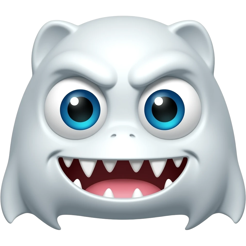 canette monster blanche emoji
