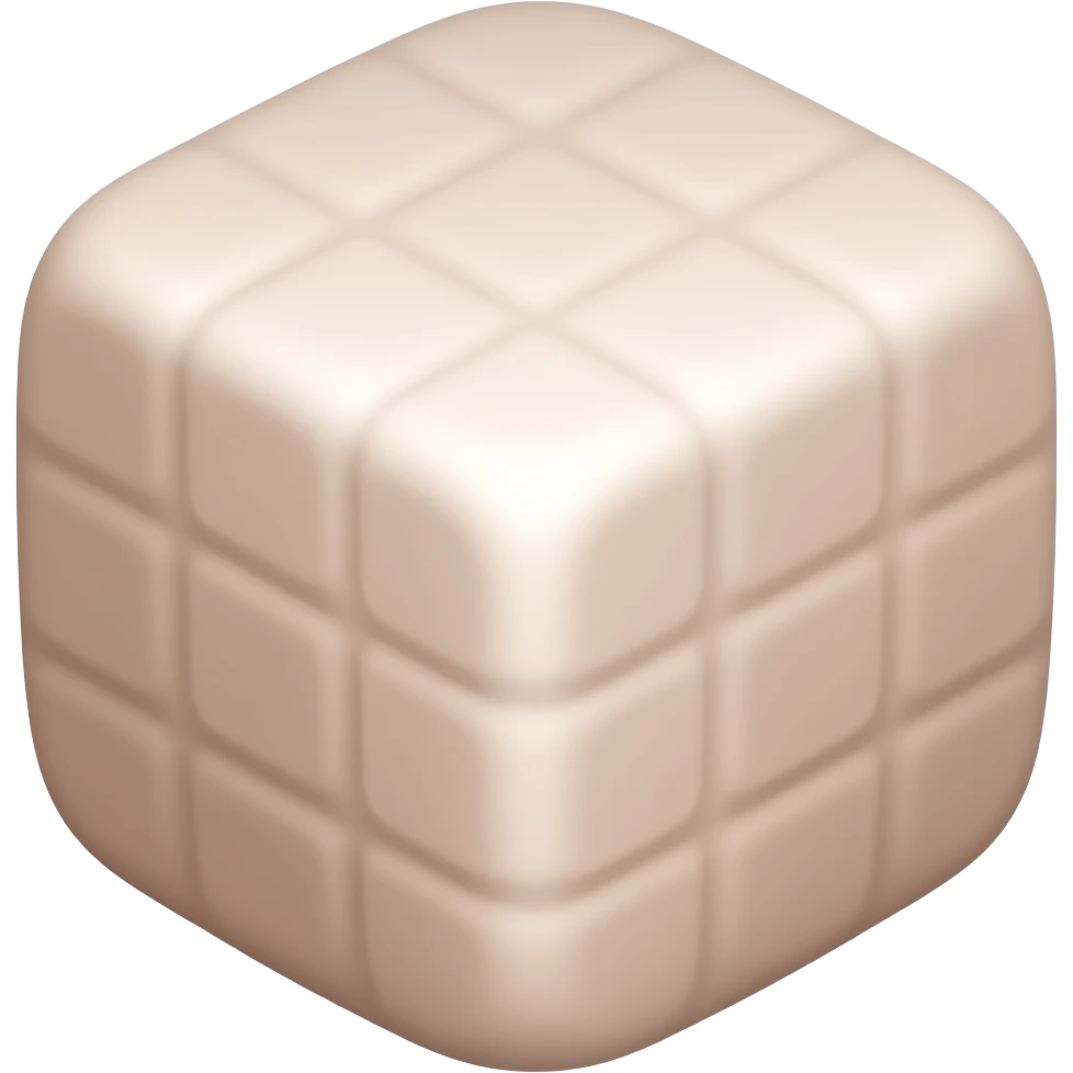 white meat Cube emoji