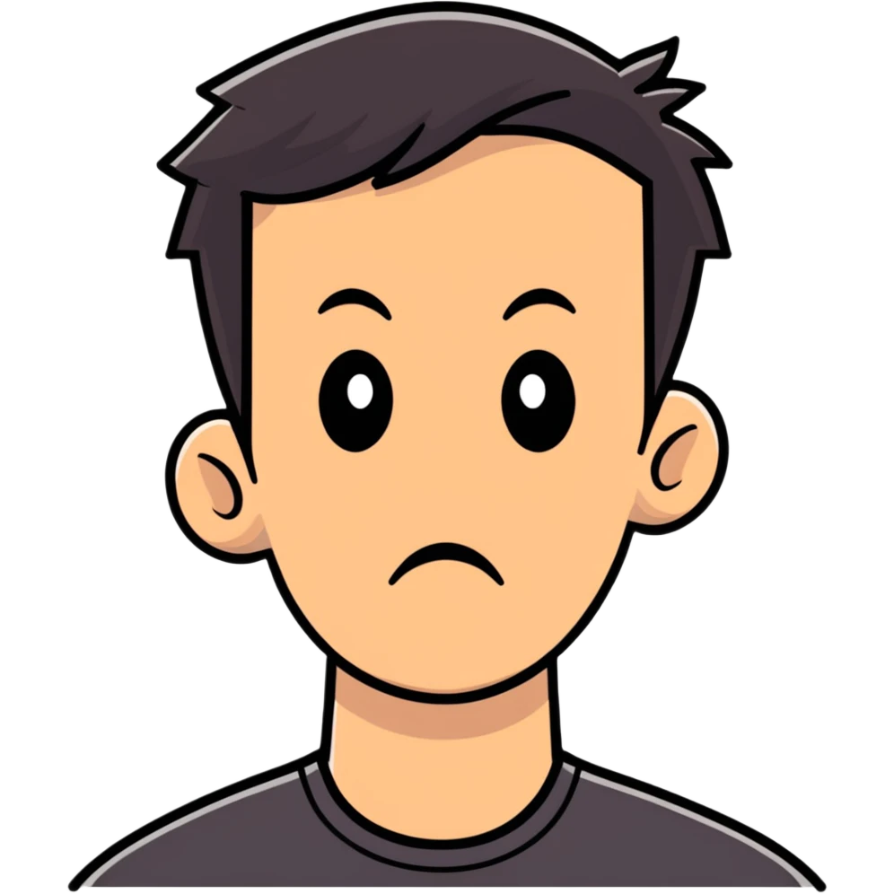 confused man emoji