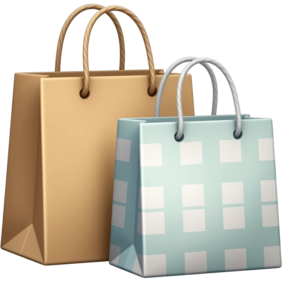 shopping bags emoji