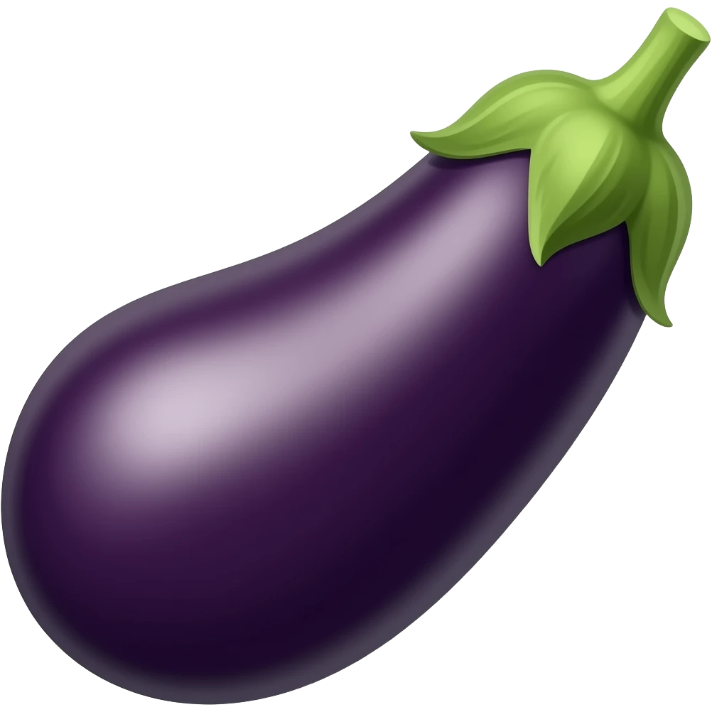 Eggplant emoji