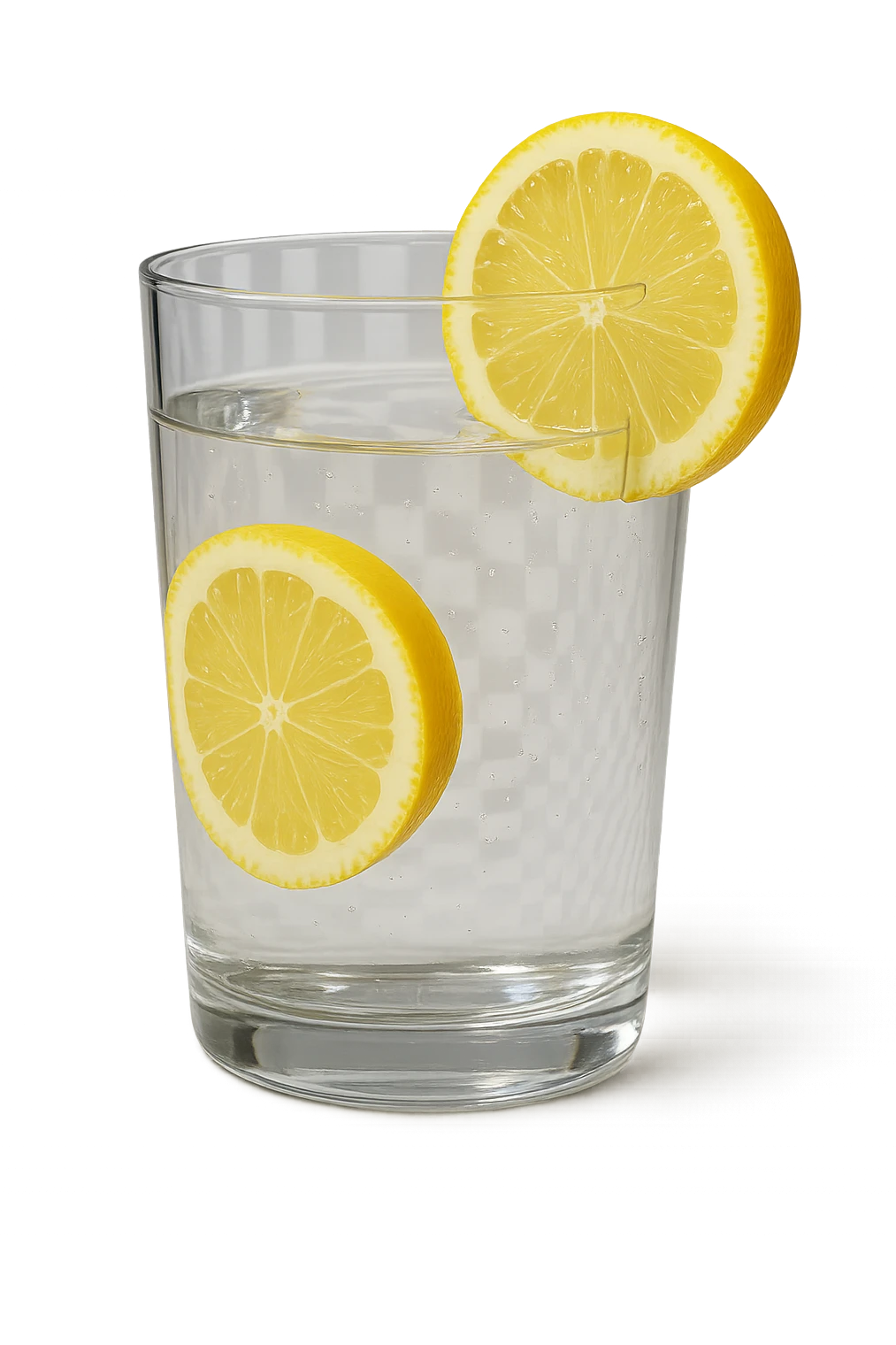 bicchiere di acqua e limone 3d emoji