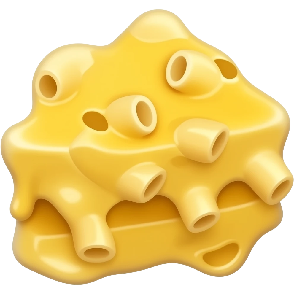 Maparoni and cheese emoji