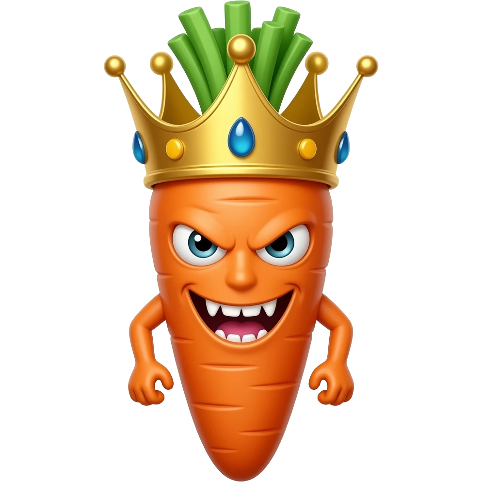 carrot lord evil emoji