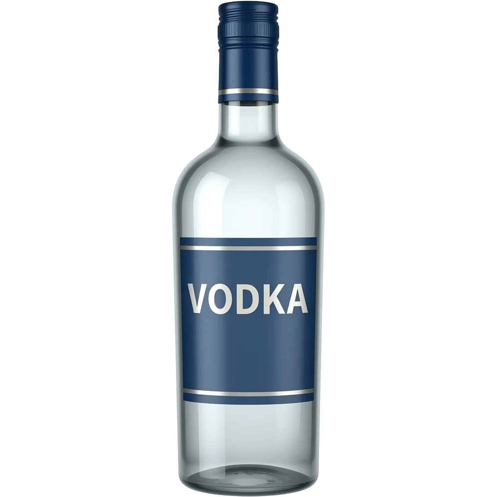 Vodka bottle emoji