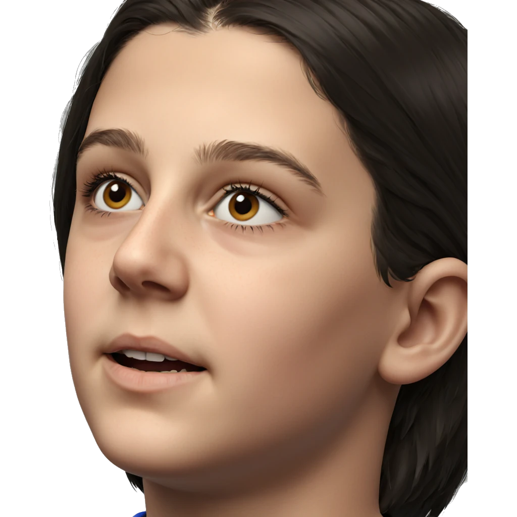 realistic portrait of boy emoji