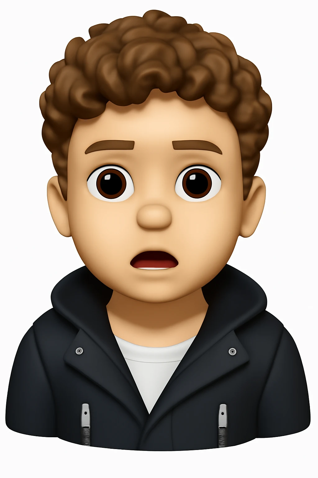 A 3D Apple-style emoji version of the uploaded image, preserving its colors, shapes, textures, and overall design, simplified into emoji form while keeping key details recognizable. Smooth glossy finish, soft shadows, high-quality render, minimal background emoji