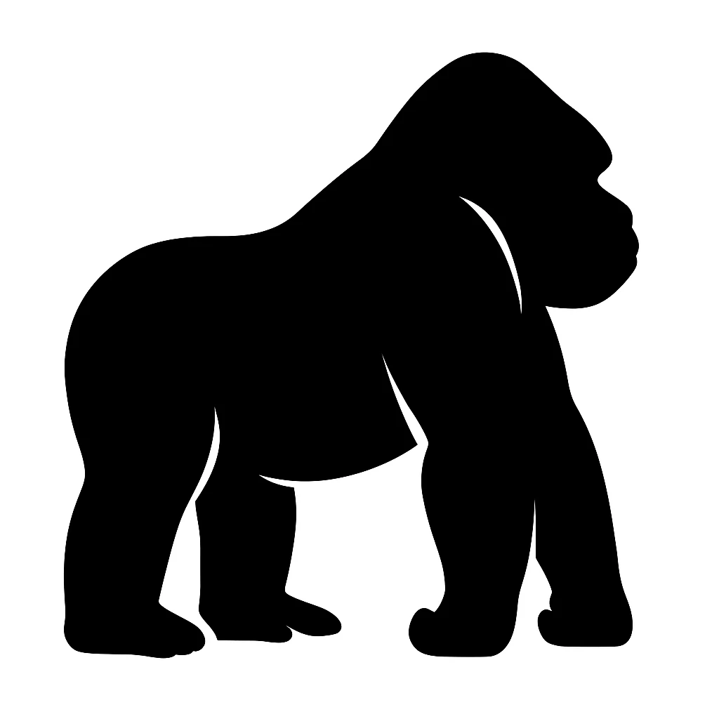 Gorilla emoji