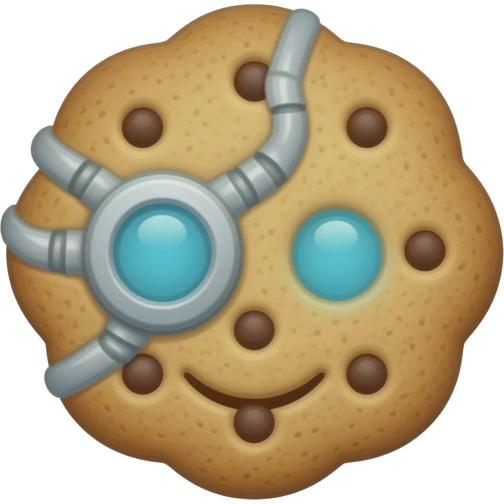 cyborg-cookie emoji