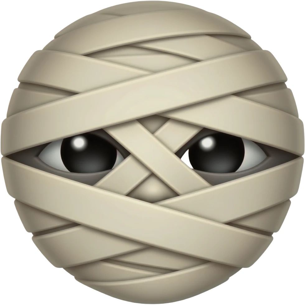 Mummy face emoji