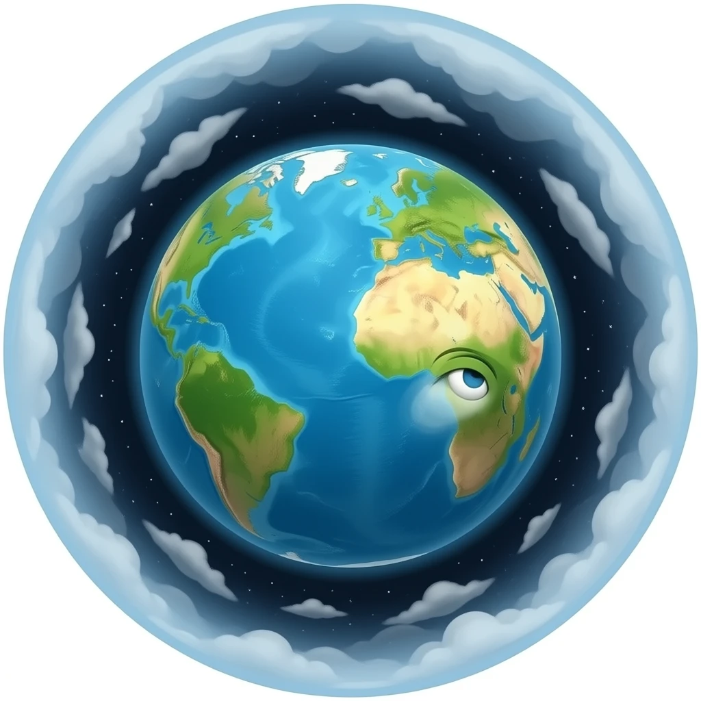 an old, sick, fat earth planet emoji