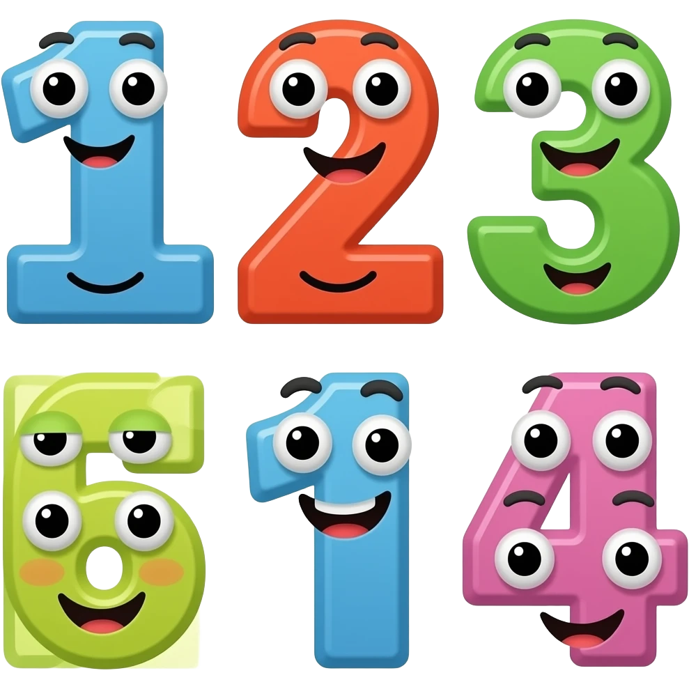 Banner numberblocks emoji