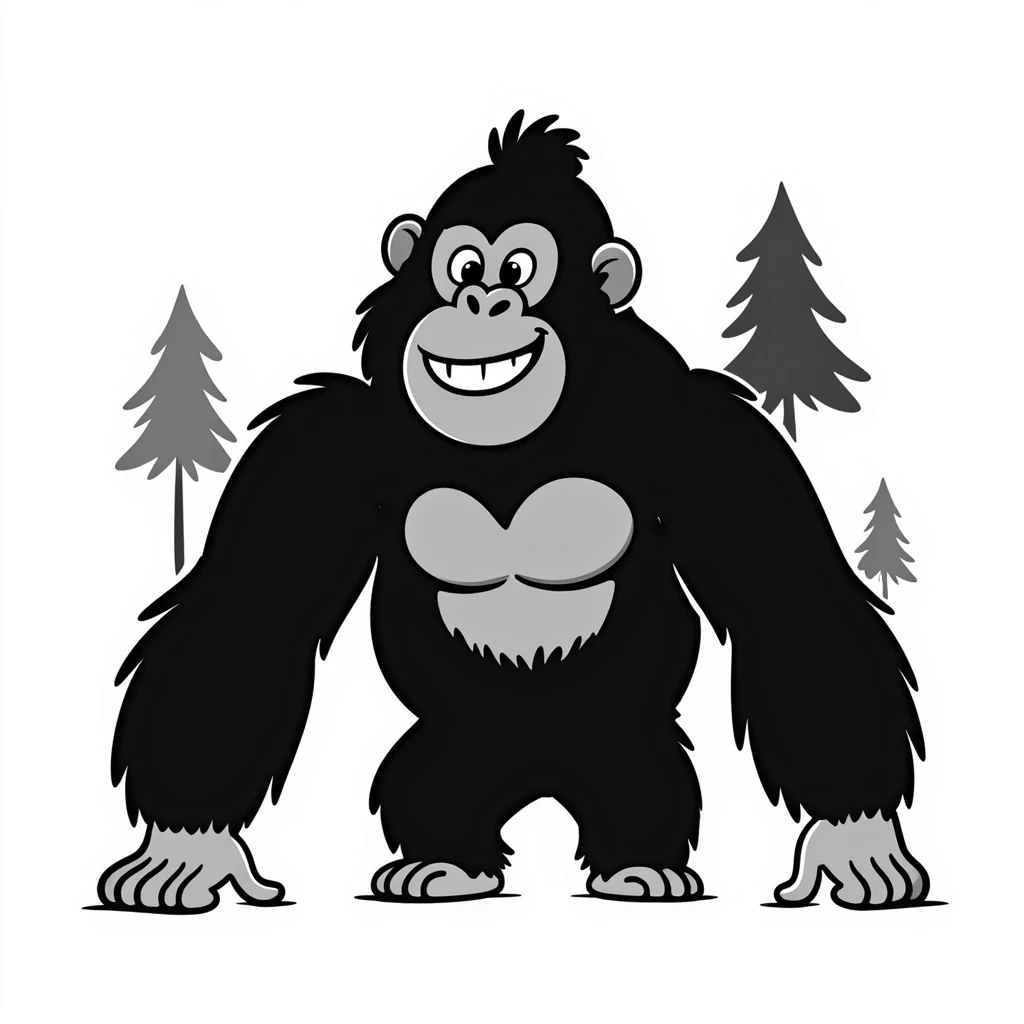 Gorilla emoji