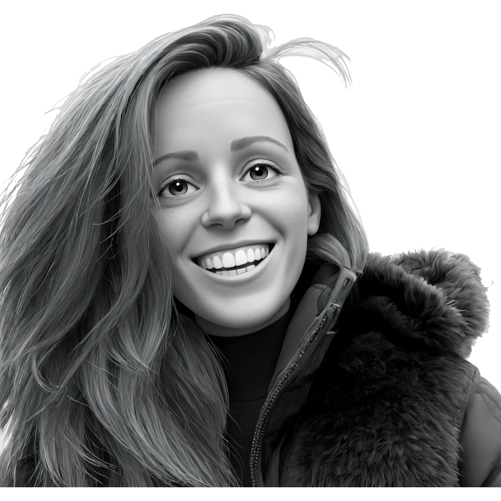 smiling boy in greyscale emoji