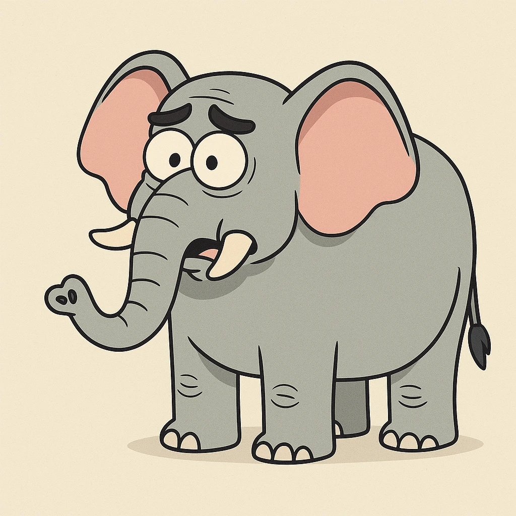Elephant emoji