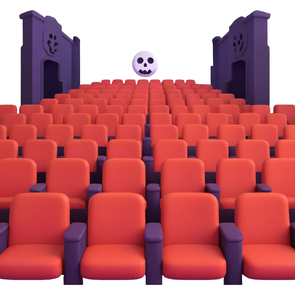 haunted cinema emoji